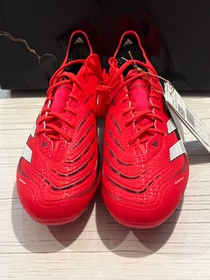 Adidas Predator Elite AG Rot Herren Größe UK 8,5 EU 42,7 UVP 220£ #XA40