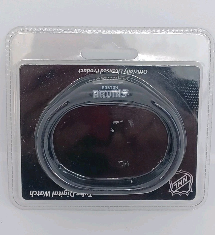 NHL Officially Licensed Gametime Arena Tube Digital Watch Boston