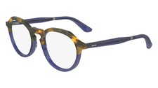 New Calvin Klein CK-23546 232 Havana  Crystal Blue Eyeglasses 49/19/145