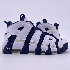 Nike Air More Uptempo White Midnight Navy for Sale | Authenticity