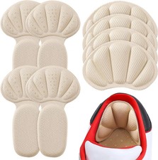 Adhesive Heel Cushion Pads, Back of Heel Grips Inserts for Too Big Loose Shoe...