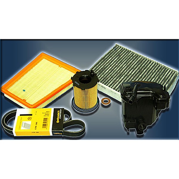 Filtersatz Wartungskit Inspektion XXL Ford Fiesta V Fusion 1,6 Tdci 90PS-image