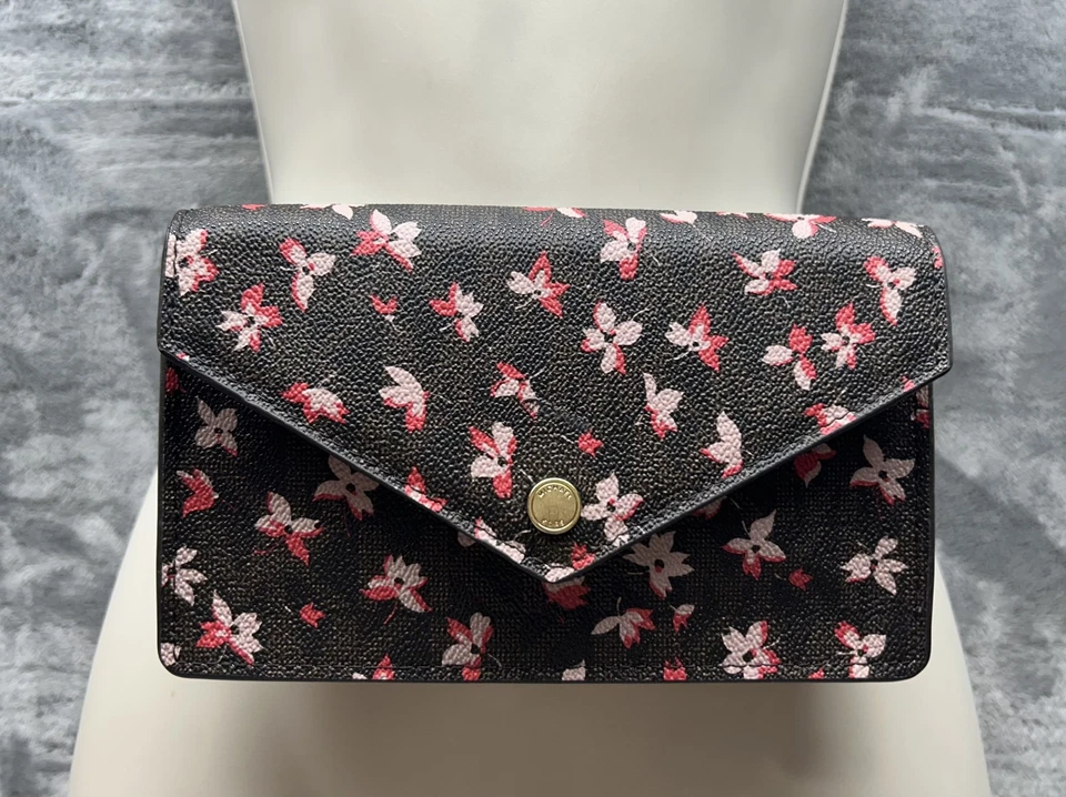 Michael Kors Bolso Cinturón Mujer L XL Cintura Pack Floral Sintético Riñonera Cartera Foto 2 de 4