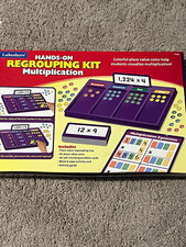 Lakeshore Hands-On Regrouping Kit Addition Multiplication Ages 4-7 FF293