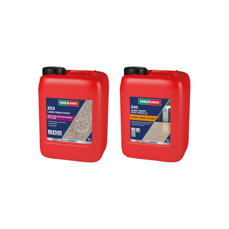 Évitez les taches sur terrasse avec le pack PAREXLANKO protection sols 240 5L