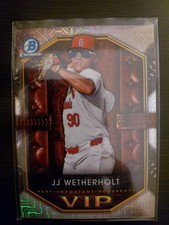 2025 Bowman - Very Important Prospects JJ Wetherholt #VIP-18 Mojo Refractor (RC)