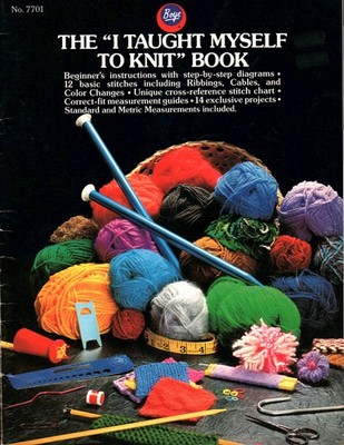 The ''I Taught Myself to Knit'' Book | Boye 7701