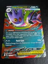 Pokémon TCG Mega Gengar ex 056/094 ME02: Fiamme Fantastiche Doppia Rara NM