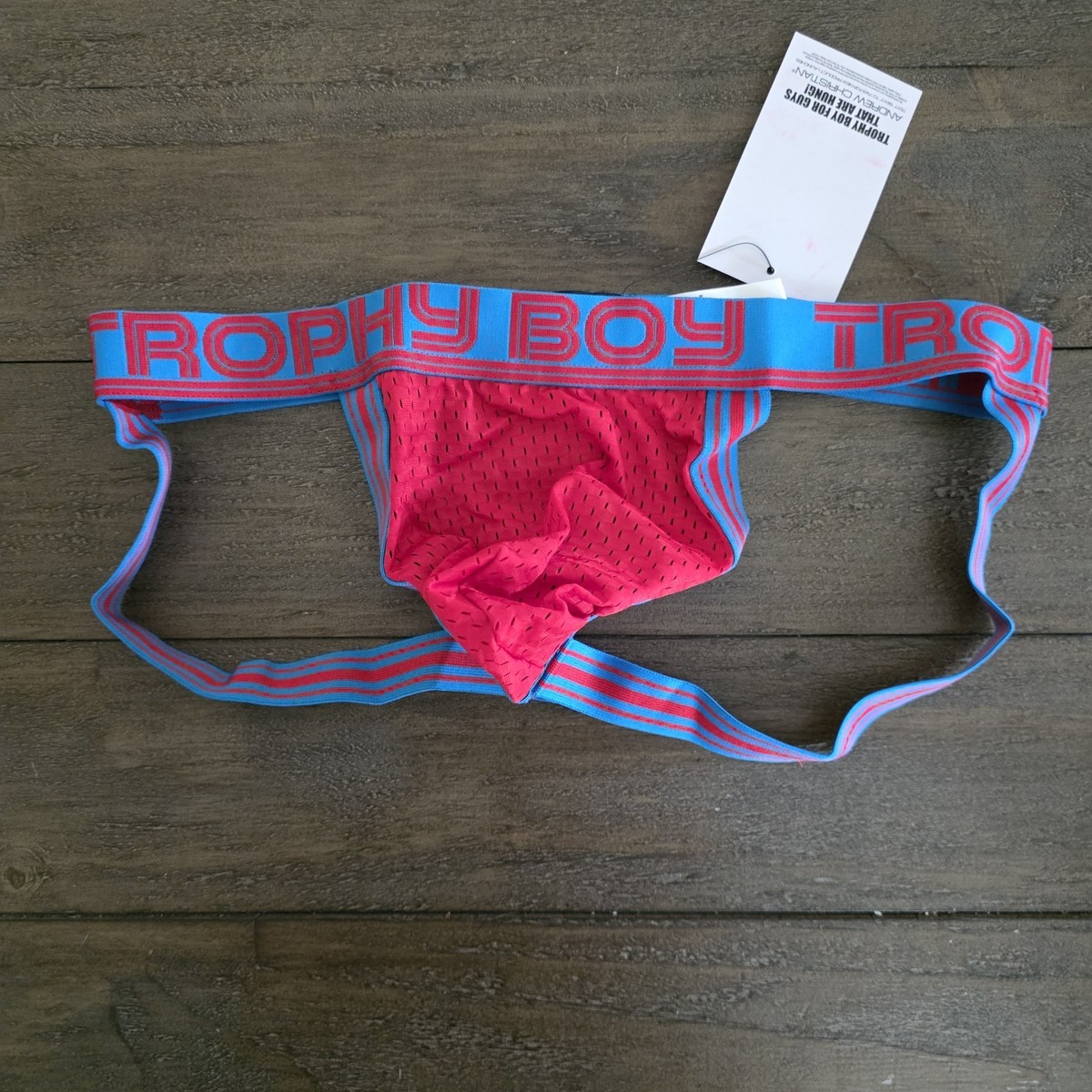 Andrew Christian 92398 TROPHY BOY® For Hung Guys Mesh Jockstrap