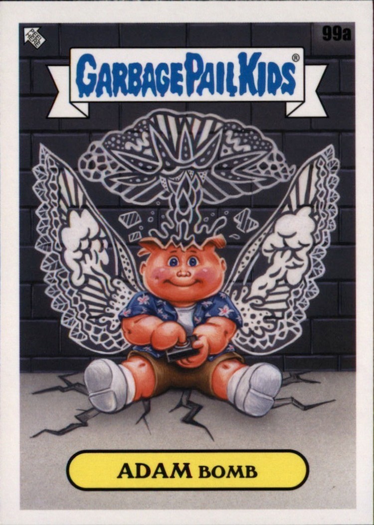 2023 Topps Garbage Pail Kids GPK Go On Vacation - Adam Bomb Card #99a