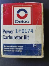 Delco 9174 Power Carburetor Kit For 1970 Chevy 350 396 400 454 4mv Rochester
