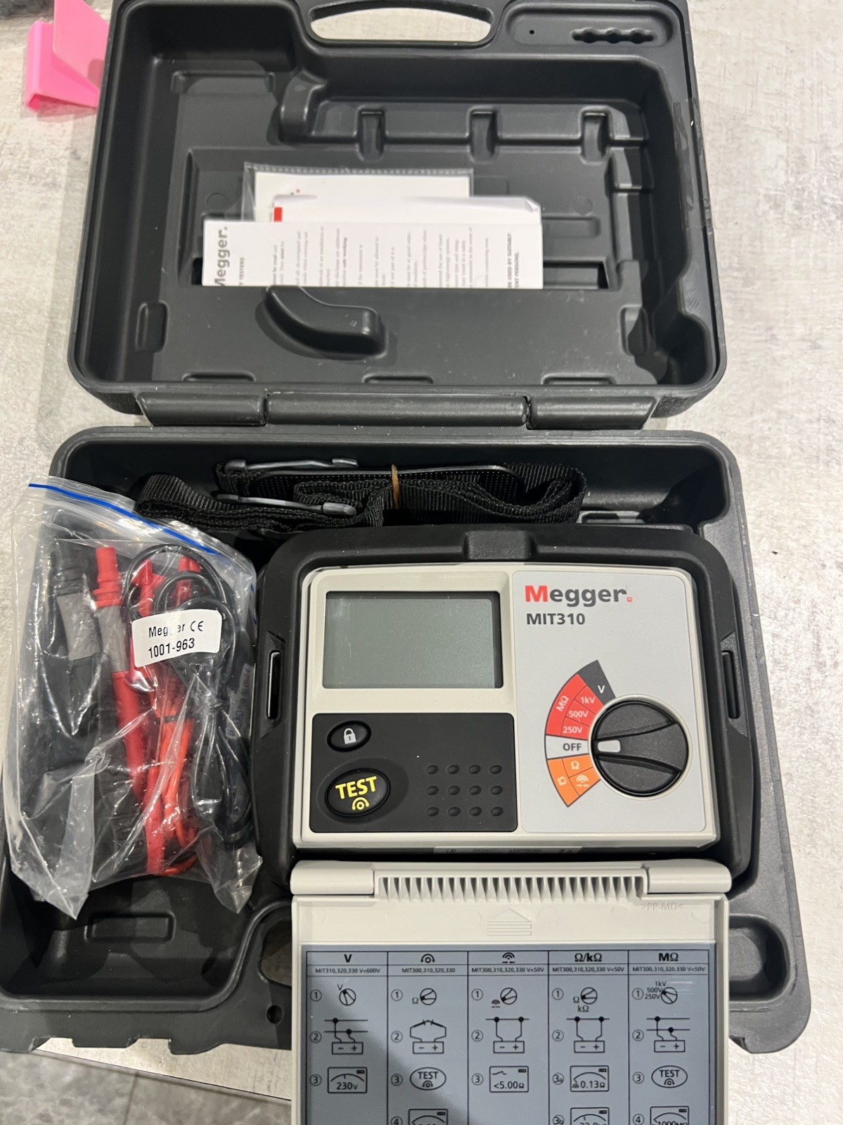 Megger MIT310 Insulation and Continuity Tester