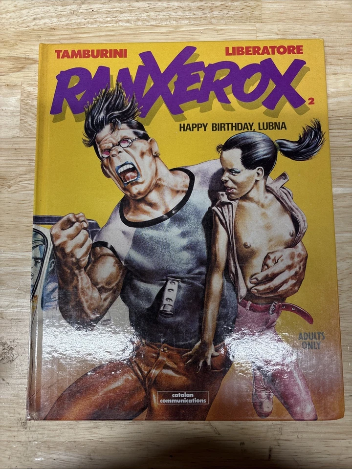 RANX IN NEW YORK- Tanino Liberatore (HEAVY METAL) Happy Birthday Lubna Set 2 9.8 - Image 3 of 4