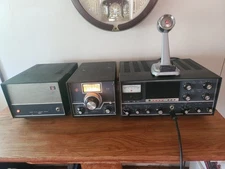 swan 400 hf ssb transceiver with 420 remote vfo and power supply