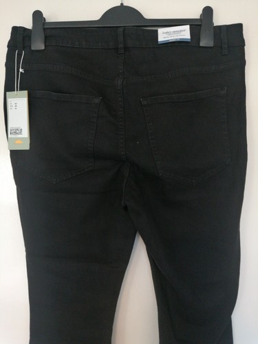 H&m Curvy Jegging Ultra High Waist Ankle Length Black Size 20 - Picture 3 of 6