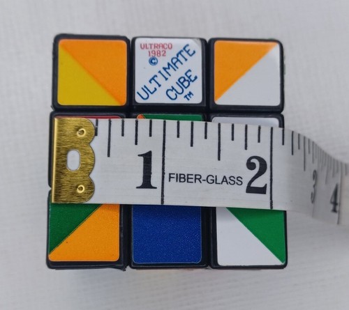 Vintage Rubiks Cube With Triangles Ultraco 1982 Ultimate Cube - Picture 9 of 10