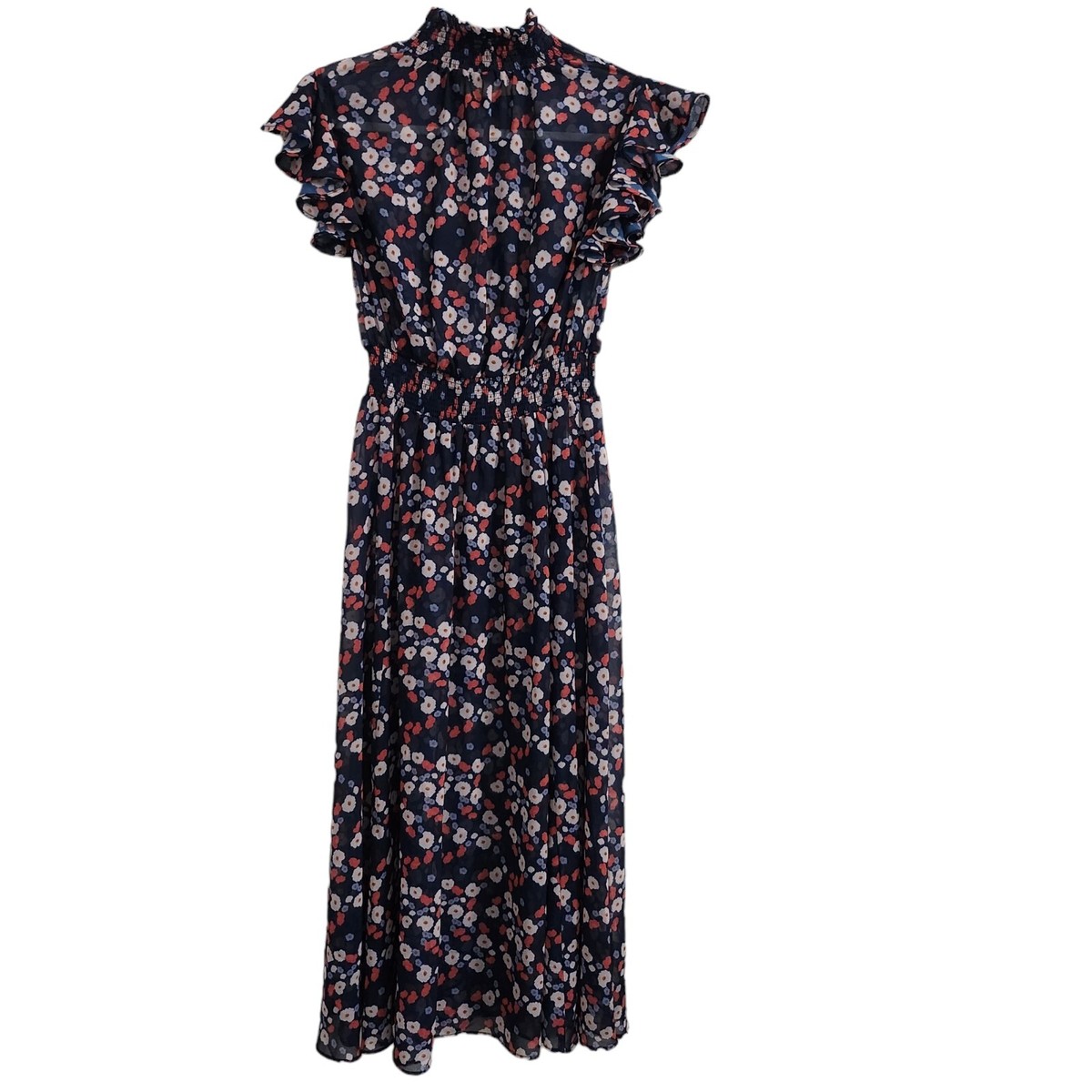 keepsake navy blue dress Keepsake The Label Be Free Maxi Dress Navy XS Straps,pleated Side Slits NWOT