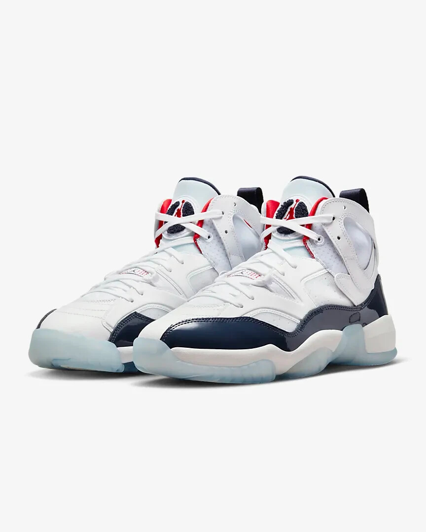 Air Jordan US 13 Men's  Blue White Red  Nike USA Retro Two Trey   DO1925 102 New thumbnail 16