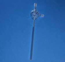 Wasserstrahlpumpe ohne Rückschlagventil, aus Borosilikatglas Länge 320mm