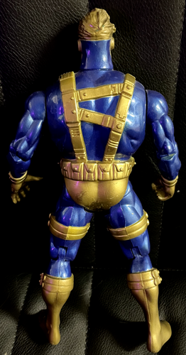 Marvel Comics X-Men Cyclops Metallic (1994) Toy Biz 10-Inch Figure - Vintage - Picture 2 of 3