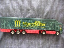 CORGI 2002 MANCHESTER COMMONWEALTH GAMES LORRY & CAB. No box.