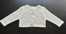 BABY DIOR SWEATER, LONG SLEEVE IVORY 12 Months