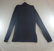 Harley Davidson Pullover Men's Size Medium Black Motorcycle Thermal Turtleneck