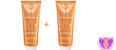 Vichy Capital Soleil Sun-Milk for Face and Body SPF50+, 300ml