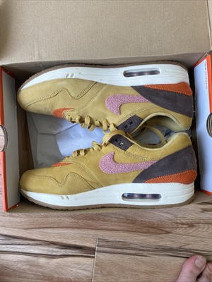 Nike Air Max 1 Premium Crepe Pack Bacon Sneakers US 11 Men Shoes Wheat Rust  Pink | eBay