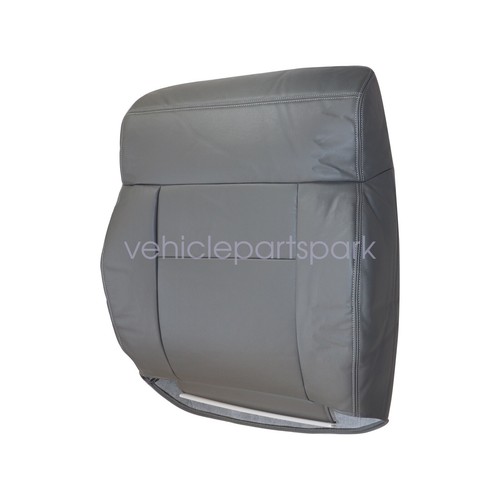 Front Bottom Top Leather Seat Cover Gray 04-2008 For Ford F150 Lariat Super Cab - Foto 47 di 102