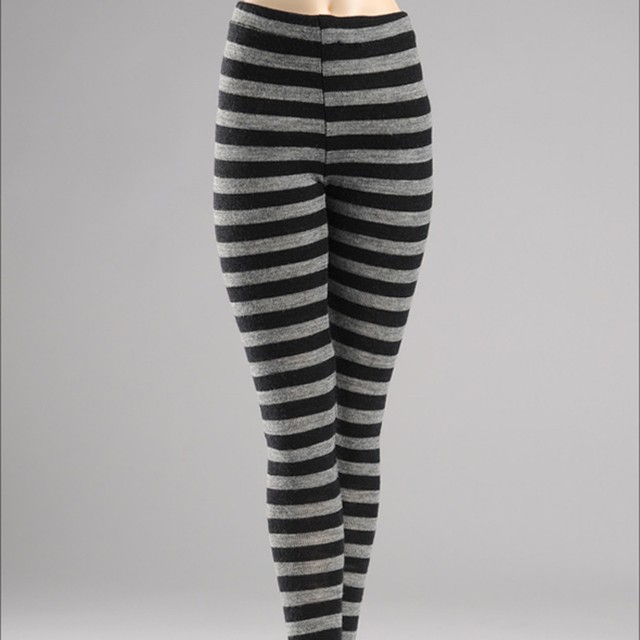 Dollmore SD - Bold Striped leggings (Black u0026 Gray) for sale online | eBay