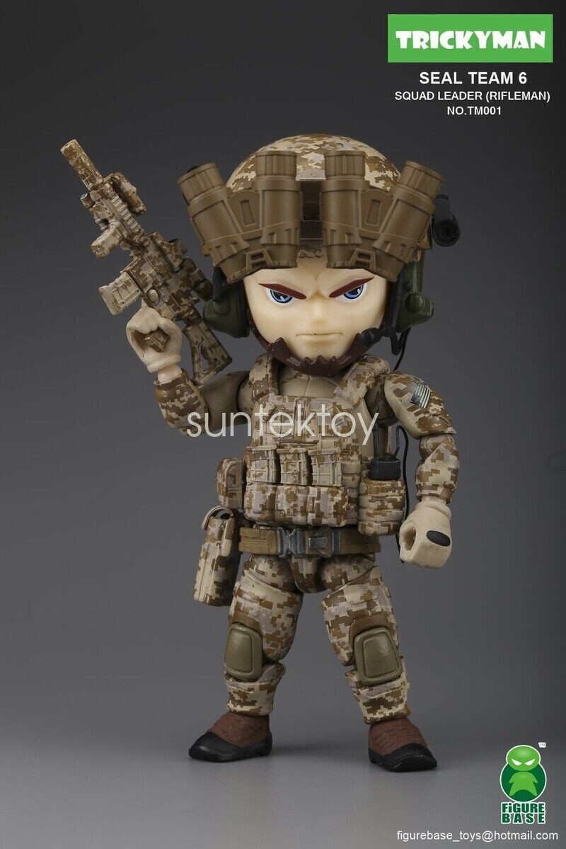 FigureBase TM001 TRICKYMAN SEAL TEAM 6 SQUAD LEADER RIFLEMAN