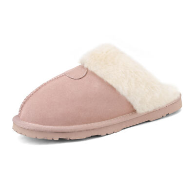 Women House Slippers Indoor Fuzzy Fluffy Furry Shoes Fuzzy Slip On Slippers