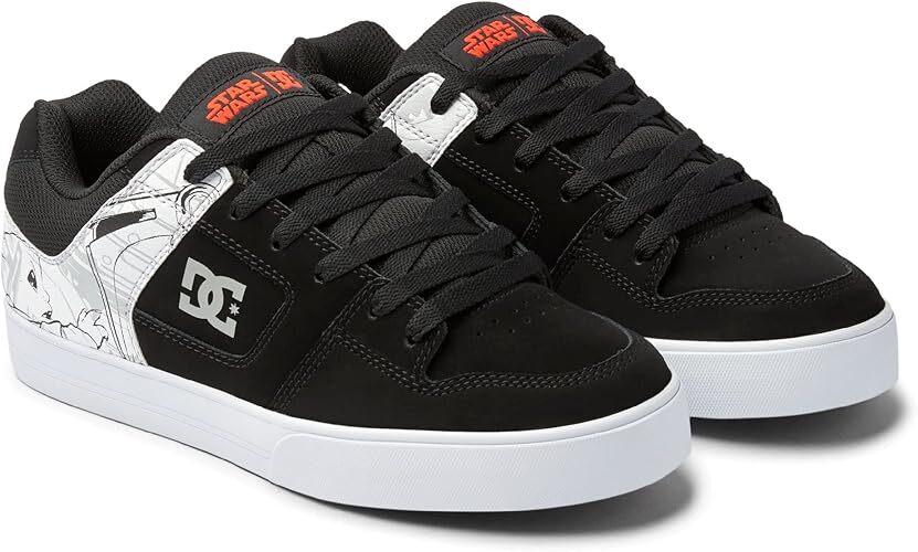 Dc Shoes Sw Pure Star Wars Black White Gray DM232120 XKWS Sneaker