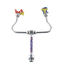 Double Head Airless Paint Sprayer Spray Gun Tip Extension Pole Rod  Tip Guard