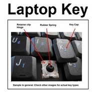 DELL Keyboard KEY - Inspiron 15-3521 15-3537 15R-5521 15R-5537 15-3531