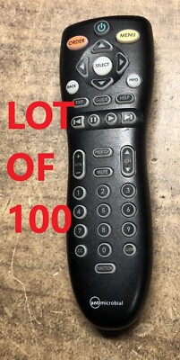 Lot Of 100 Genuine LRC-3220 Lodge Net Antimicrobial Universal Remote Control