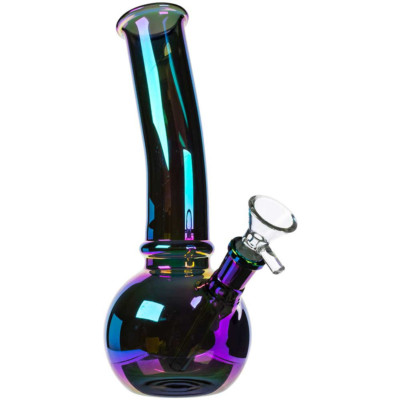 8'' Hookah Glass Water Pipe Bong Smoking Tobacco Pipe Beaker Filter Shisha Bowl