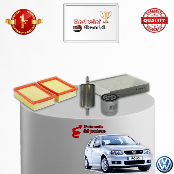Inspektionskit Filter VW Polo III 1.0 37KW 50CV Von 2000->-image