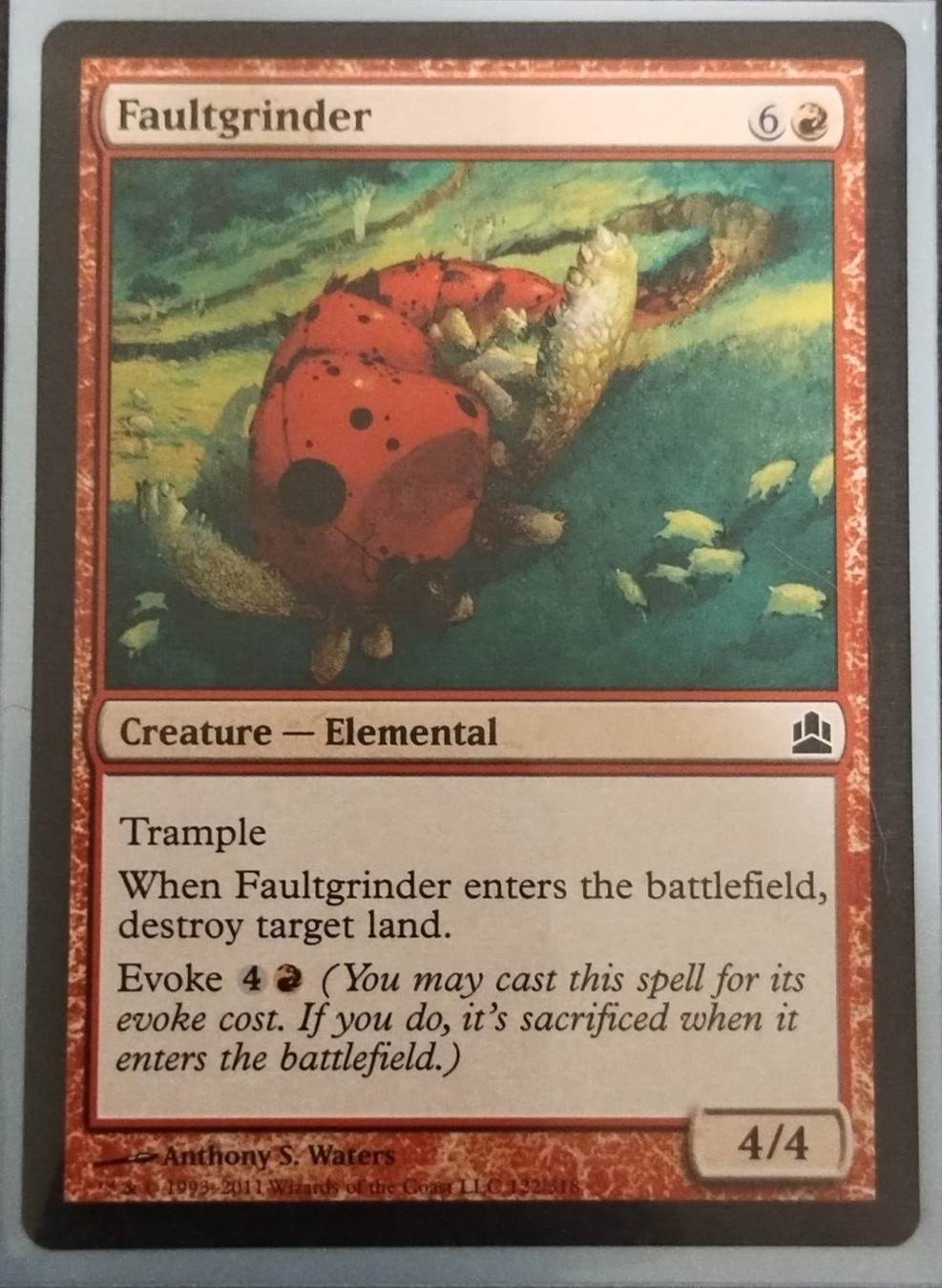 MTG Faultgrinder Commander 2011 122/318 Regular Common