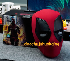 Deadpool Helmet Mask Headwear Movable Eye Light Up Ring Remote Control Cos Props