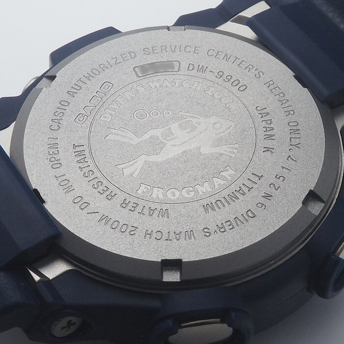 Used CASIO G-Shock DW-9900NK-2JR Frogman Rubber Quartz Watch
