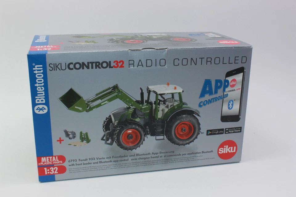 Siku 6793 Fendt 933 Vario with Front Loader and Bluetooth App Control 1:32 NEW - Image 2 of 4