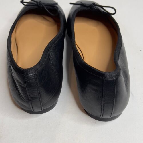 Madewell Womens $110 The Anelise Ballet Flat Black Size 7.5 NN901 #407 - Picture 6 of 15