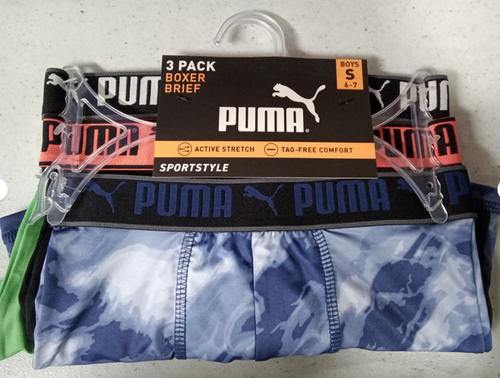 PUMA Boys' 2PK & 3PK Performance Boxer Brief - Picture 8 of 15