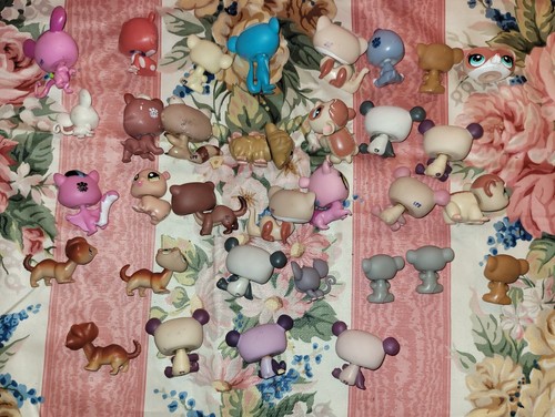 Lot Littlest Pet Shop figurines petshop european rare panda bear mousse furet - Photo 2/14