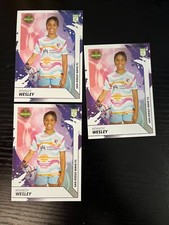 THREE (3) Kennedy Wesley rookie card 2024 parkside NWSL Vol I