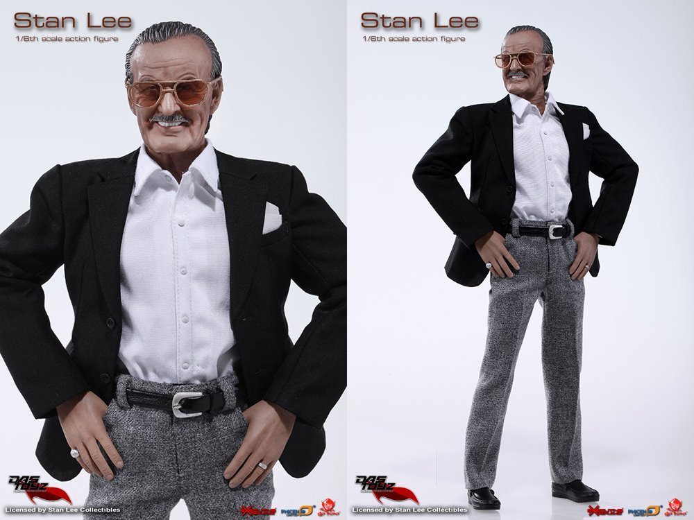 Stan Lee 1 6th scale 12 in (environ 30.48 cm) Figure Action Marvel Comic book Stan Lee 1 6th scale 12 in (environ 30.48 cm) Figure Action Marvel Comic book