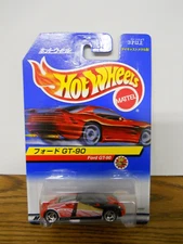 New Hot Wheels Asian Market Ford GT-90 Mattel Die Cast Car 1997 Scale 1:64