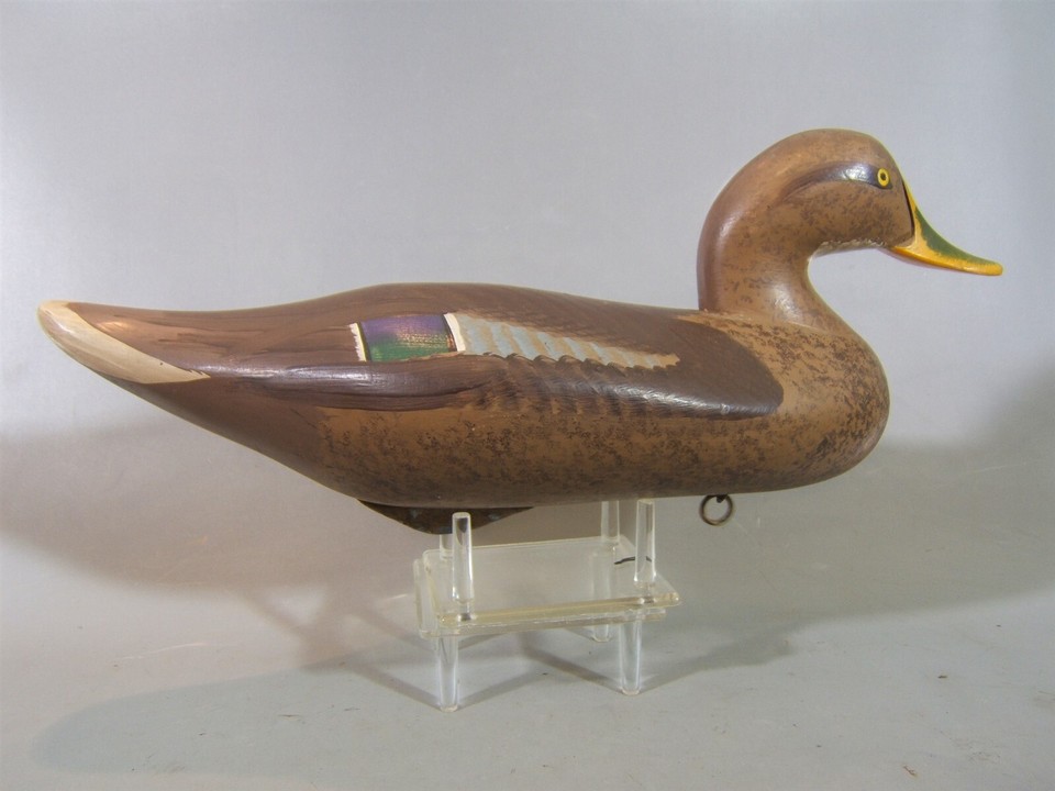 hen mallard duck decoy Harry Jobes Havre de Grace Md. ca. 1980's eBay